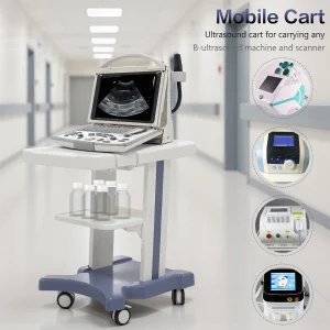 Medical Trolley Cart with Wheels Mobile Workstation