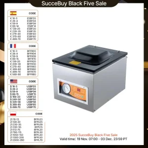 SucceBuy DZ-260S Chamber Vacuum Sealer
