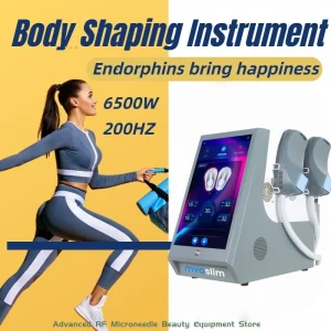 New EMSzero 15 Tesla 6500W Body Sculpt Machine